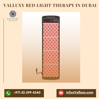 Unlock Wellness at Home with Red Light Therapy from Valluxy in Dubai